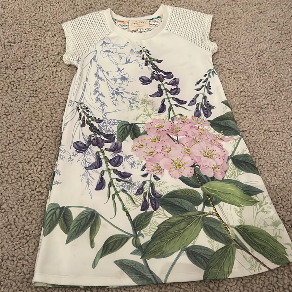Hannah banana floral dress